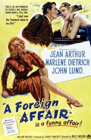 Poster for A Foreign Affair