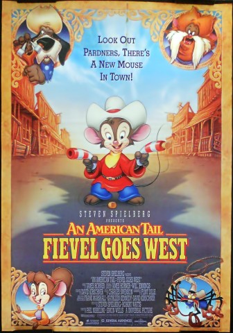 Poster for An American Tail: Fievel Goes West