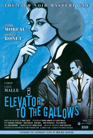 Poster for Elevator to the Gallows
