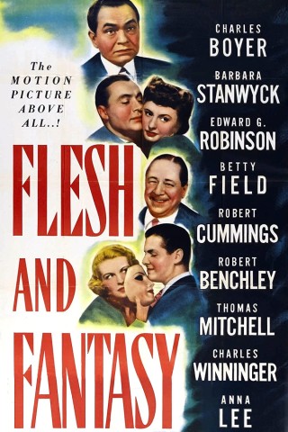 Poster for Flesh and Fantasy + Destiny