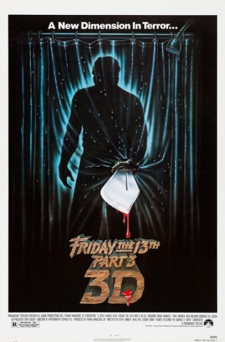 Poster for Friday the 13th Part III 3D