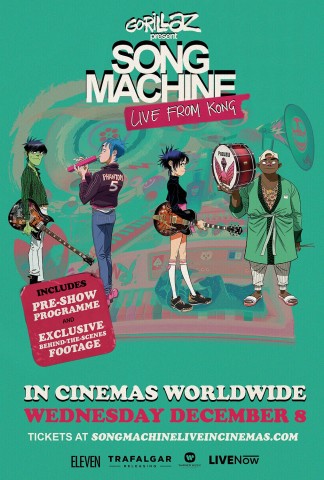 Poster for Gorillaz: Song Machine Live from Kong