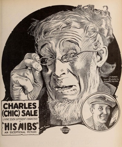 Poster for His Nibs