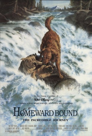 Poster for Homeward Bound: The Incredible Journey