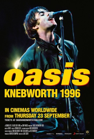 Poster for Oasis Knebworth 1996