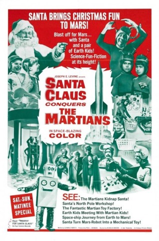 Poster for Santa Claus Conquers the Martians