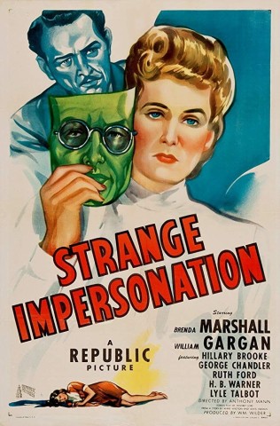 Poster for Strange Impersonation