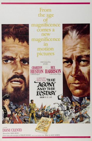 Poster for The Agony and the Ecstasy