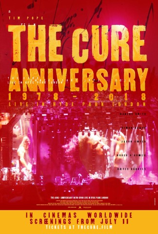 Poster for The Cure - Anniversary 1978-2018 Live in Hyde Park