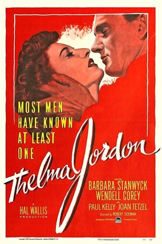 Poster for The File on Thelma Jordon