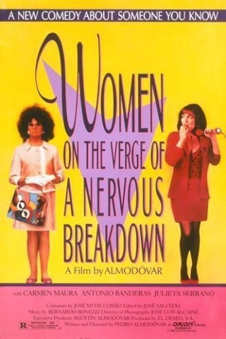 Poster for The Human Voice + Women on the Verge of a Nervous Breakdown