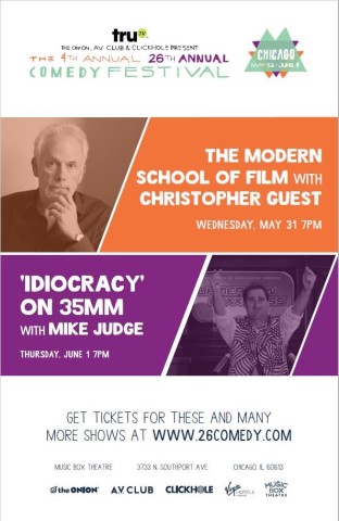 Poster for The Modern School of Film with Christopher Guest