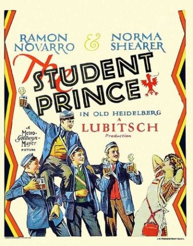 Poster for The Student Prince in Old Heidelberg