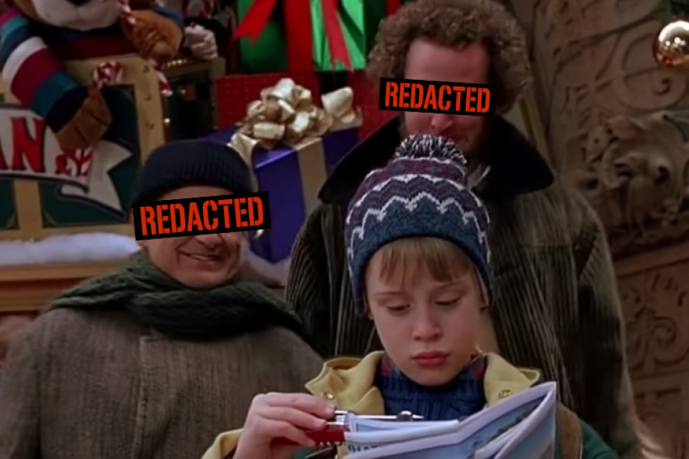 Redacted Home Alone 2