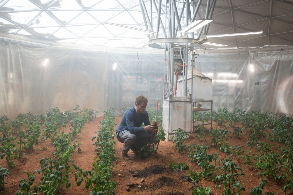 The Martian movie still