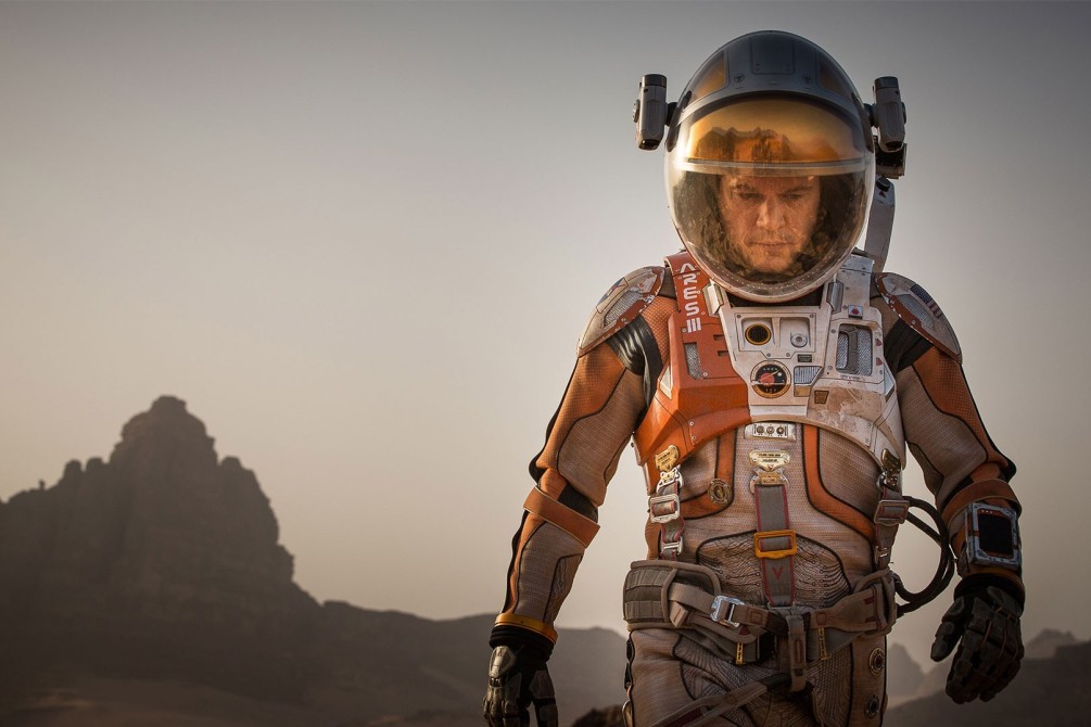 The Martian movie still