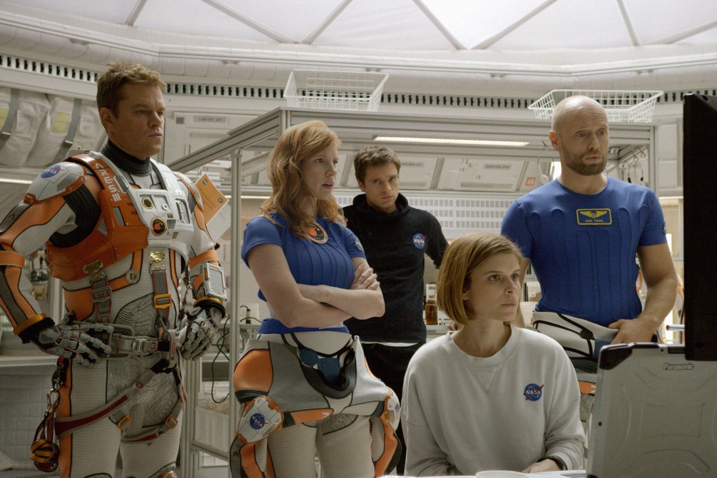 The Martian movie still